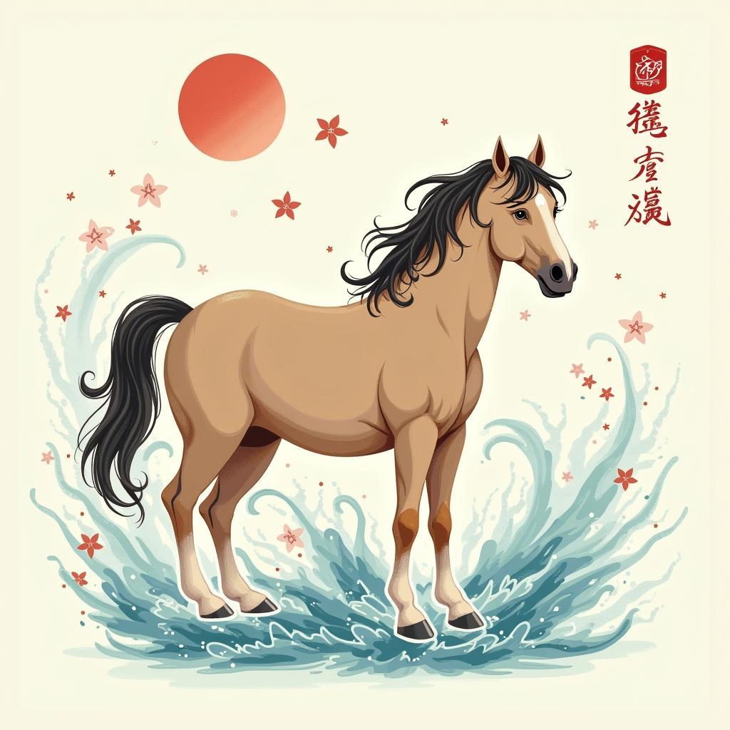 Con Ngựa Bính Ngọ 2026 mệnh Thiên Hà Thủy mang đến nhiều điều tốt đẹp