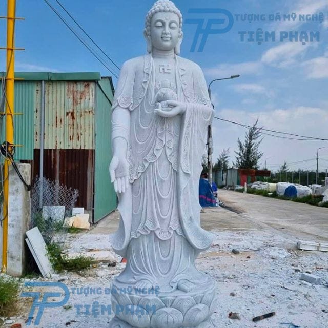 tượng phật a di đà bằng đá